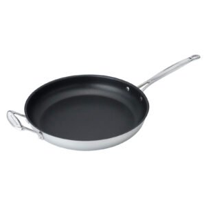 12" NS SKILLET WITH HELPER-FROSTED GREY