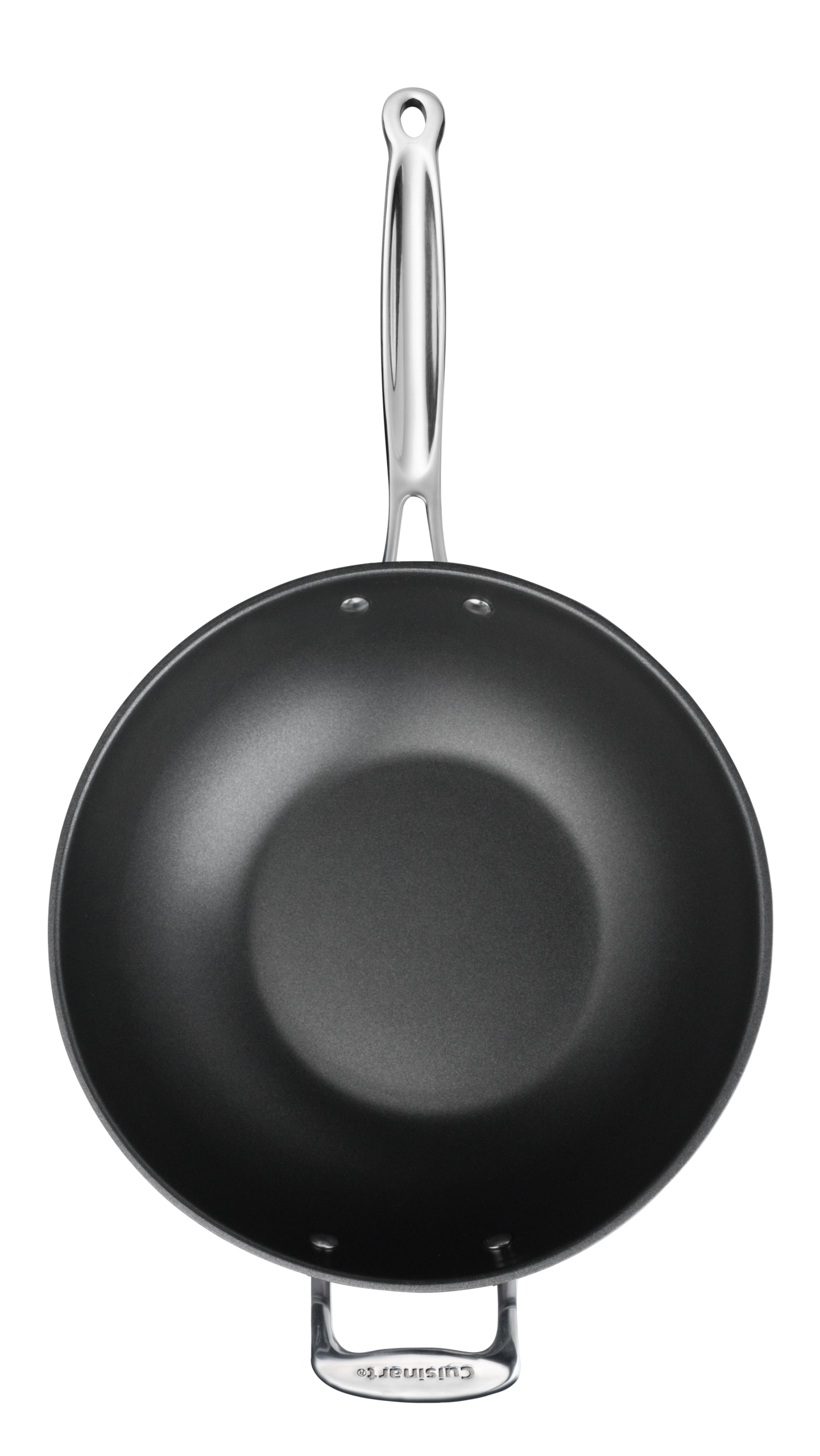 12" NON-STICK WOK WITH HELPER HANDLE-MG - Image 4
