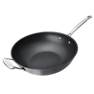 12" NON-STICK WOK WITH HELPER HANDLE-MG
