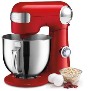 5-1/2 QT STAND MIXER  RED