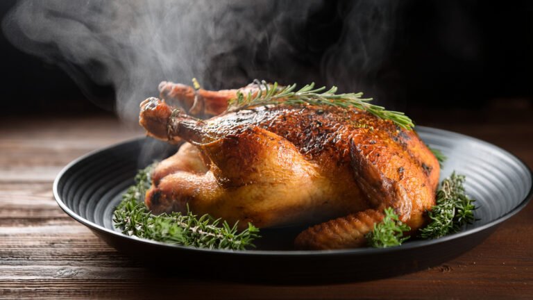 Herb Roast Chicken with Steam